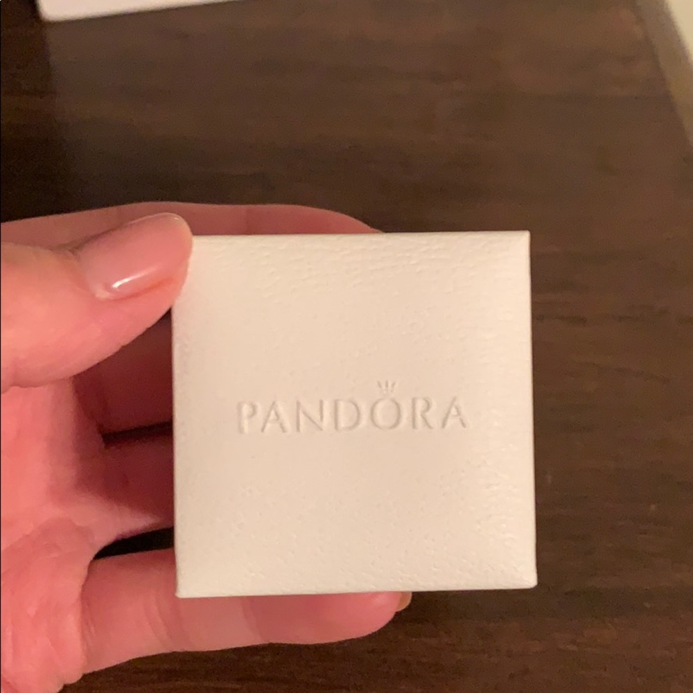 PANDORA DOUBLE HEART RING